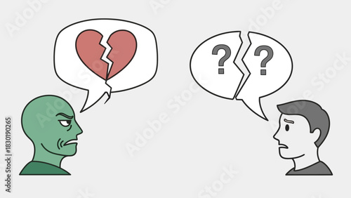 Communication Breakdown: Misunderstanding and Conflict Between Individuals with Conflicting