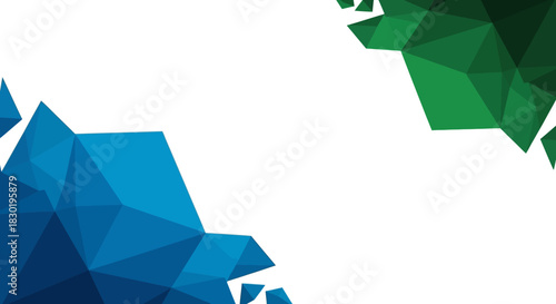 Abstract polygonal background with geometric shapes creating a dynamic modern feel