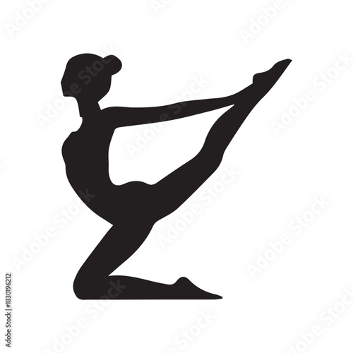 silhouette of a woman