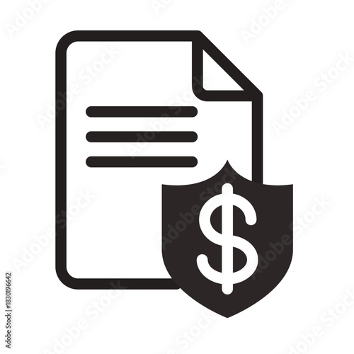 Tax Payment Line Icon of Corporate Tax Icon Set