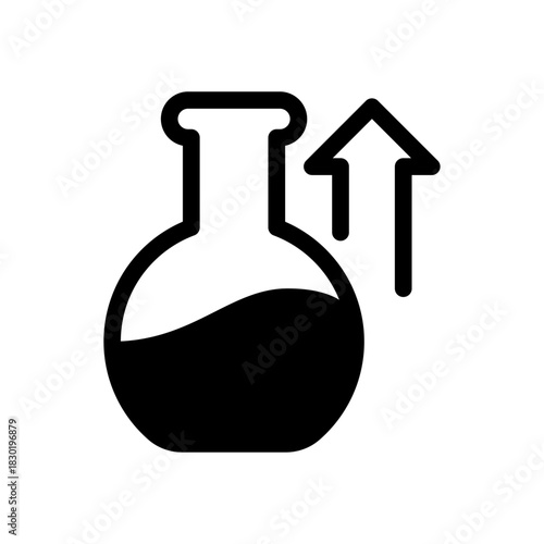 Biofuel Research Line Icon of Biofuels Icon Set