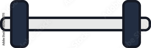 Linear Color Gym Fitness Icon Element