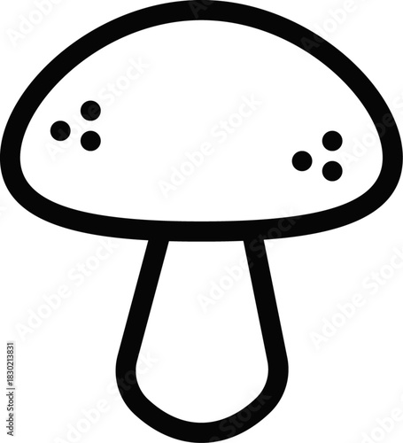 Autumn Forest Mushroom