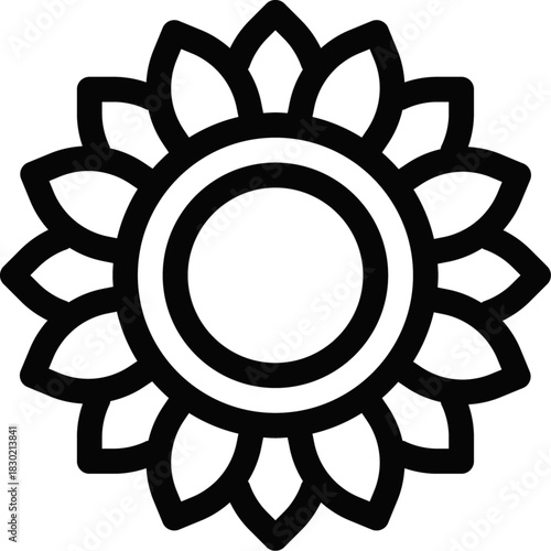 Thanksgiving Sunflower Bloom