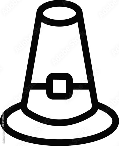 Traditional Thanksgiving Pilgrim Hat