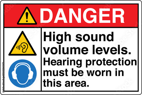 Safety Sign Marking Symbol DA...