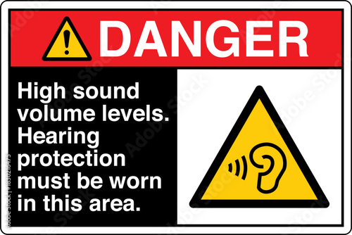 Safety Sign Marking Symbol DA...