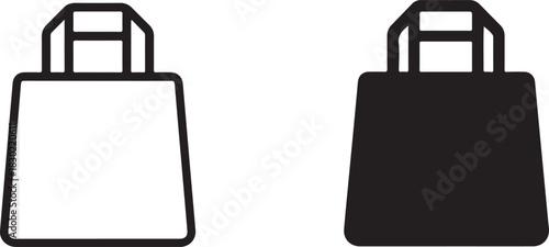 shopping bag for retail e-commerce icon