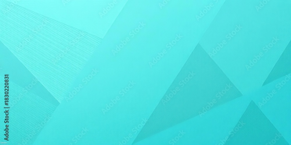 Obraz premium Abstract geometric pattern with subtle embossed texture, vibrant teal and grey hues, material, gradient