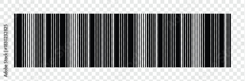 Barcode icon vector set. Barcode icon isolated on white background. Barcode product distribution icon. Universal code for scanning product or item. barcode product retail shipping graph.
