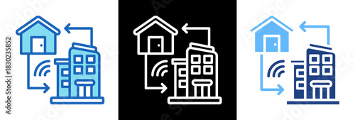 Hybrid Workspace triplestyle icon