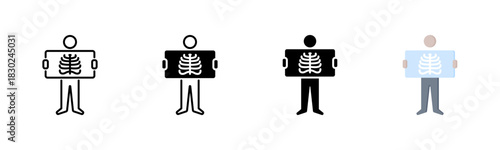 Rontgen Icon, Multi Styles Icon Set