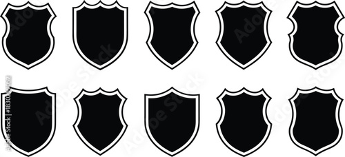 Vector Set of Flat E-commerce and Shopping Icons Featuring Cart, Tag, Gift, and Payment Symbols for UI Design.