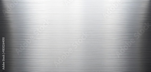 Brushed steel, showing fine parallel lines and subtle highlights,  grey,  pattern
