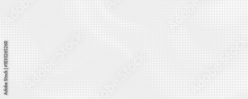 Dot white gray wave light technology texture background. Abstract big data digital concept. 3d rendering.