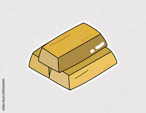 Gold Bars: Ideal for wealth, investment, finance, treasure, or valuable asset concepts