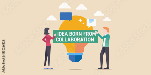 Collaborative idea generation teamwork leading to innovation and creative solutions