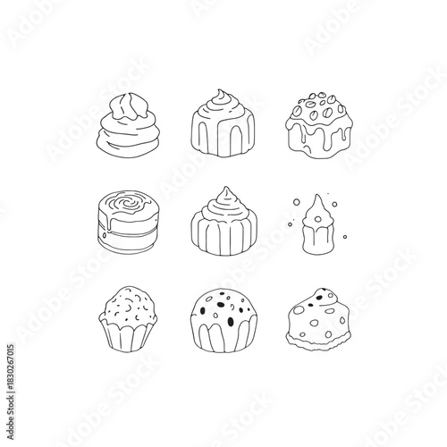 Pistachio Delight line art nutty flavor sensation