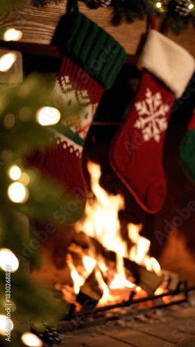 Cinematic Fireplace Scene