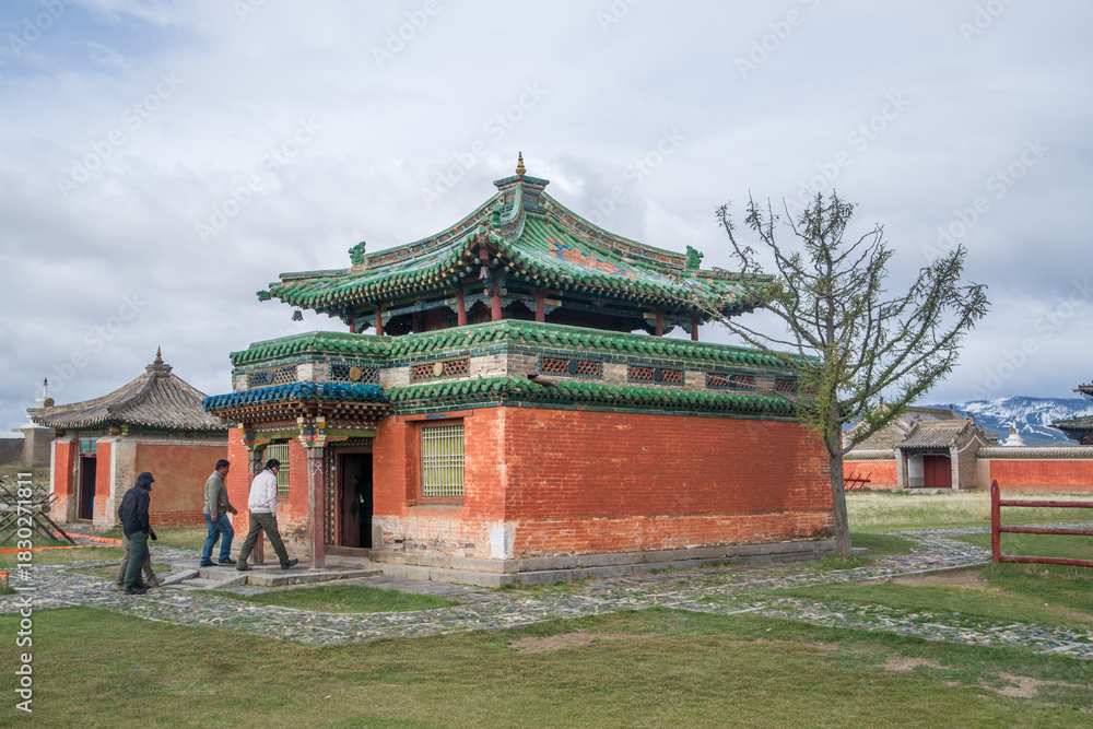 Obraz premium The city of Karakorum is the capital of the Mongol Empire.