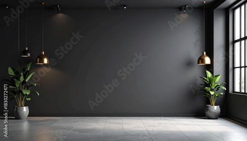 High-Quality Matte Background Mockup Template with Central Light Focus and Ample Space for Text or Logo Placement