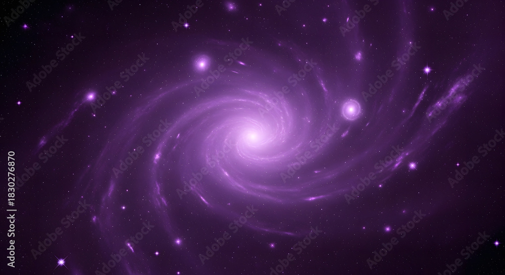 Obraz premium spiral galaxy in space