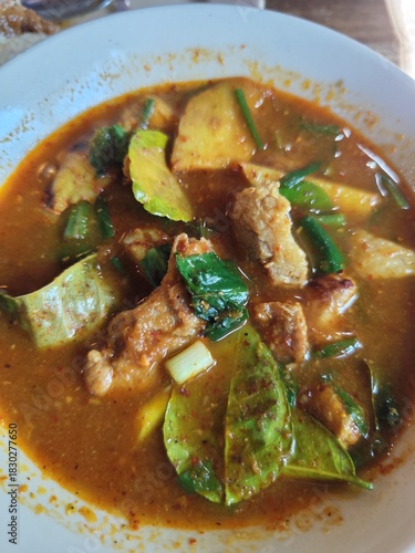 Wallpaper Mural Spicy stewed pork curry, a northern Thai  Torontodigital.ca