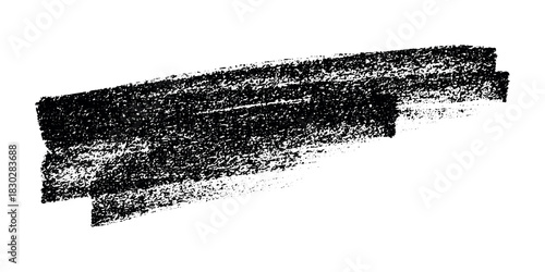 Brush paint stroke texture swatch Hand painted background Ink scribble dab clipart Paint smudge for tags and stamps design