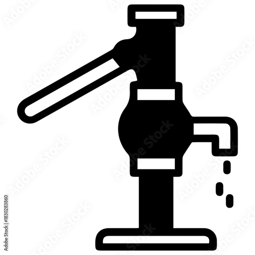 Manual Water Pump Icon