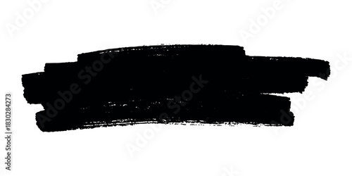 Brush paint stroke texture swatch Hand painted background Ink scribble dab clipart Paint smudge for tags and stamps design