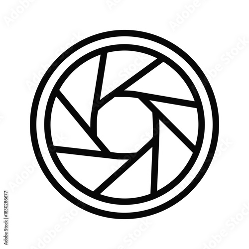 Camera Lens Aperture Icon