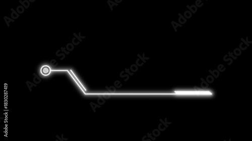 callout , infographic animated callout information lines lines to explain certain parts callout green screen 4k looping