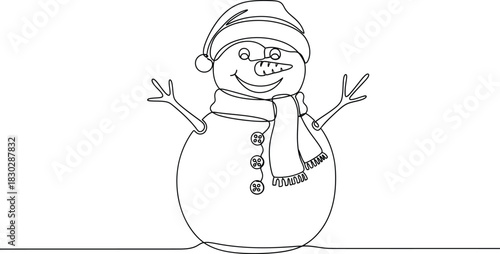 Snowman winter christmas holiday snow cold scarf hat happy fun festive joy