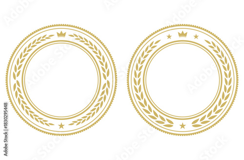 高級感のあるランキングメダル 白色