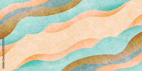 和柄　緑　模様　背景