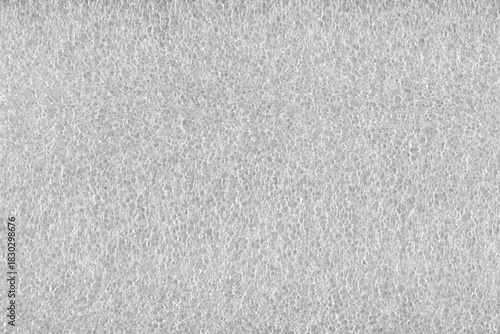Cuadro en lienzo White porous synthetic polyethylene packaging foam sponge texture background