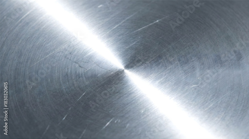 Metallic Elegance: A close-up view reveals the refined texture and subtle details of polished metal, evoking a sense of industrial craftsmanship and precision.