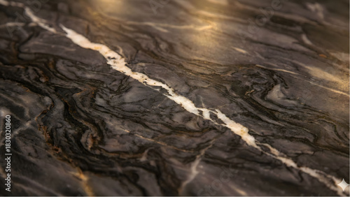 Marble Texture: A close-up shot revealing the intricate beauty of marble, with its natural patterns and luxurious textures.