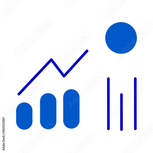 Growth Bar Chart Statistics