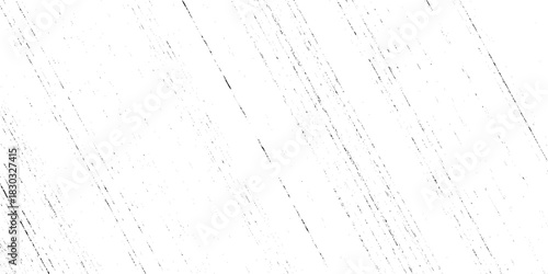 Abstract texture grunge made of diagonal streaks and distressed lines, black ink on a white background. grunge scratch patterns, chaotic linear noise. dirty monochrome pattern of the old worn surface.