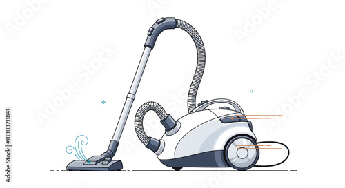 Modern Vacuum Cleaner - Efficient Cleaning Technology for Homes.