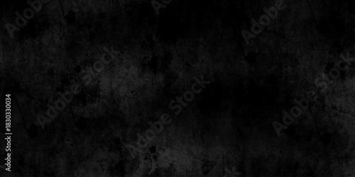 Dark gray black slate stone wall background in natural pattern for decorative texture. grunge background dark black chalk board and black board texture. cement floor and lines paint black background.