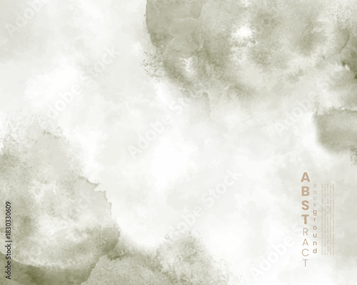 Abstract colorful watercolor for background. Digital art painting. Design for your date, postcard, banner, wedding invitation card.