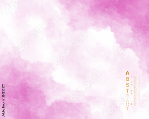 Abstract colorful watercolor for background. Digital art painting. Design for your date, postcard, banner, wedding invitation card.