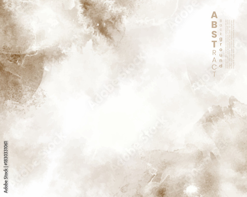 Abstract colorful watercolor for background. Digital art painting. Design for your date, postcard, banner, wedding invitation card.