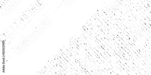 Abstract texture grunge made of diagonal streaks and distressed lines, black ink on a white background. grunge scratch patterns, chaotic linear noise. dirty monochrome pattern of the old worn surface.