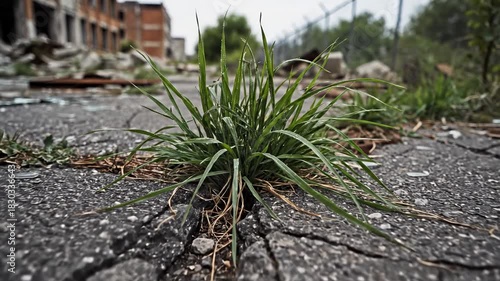 Urban Decay - Nature Reclaiming Abandoned City Streets.