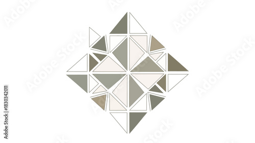 abstract triangle background