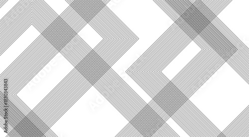 Abstract background with white paper texture design Modern, Transparent material in triangle diamond and squares shapes in random geometric pattern.
