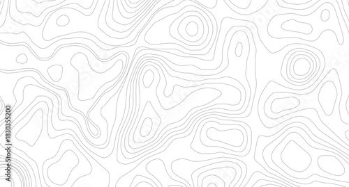 Abstract topographic contours map background. Modern location discovery vector topo map design with Abstract Topography.